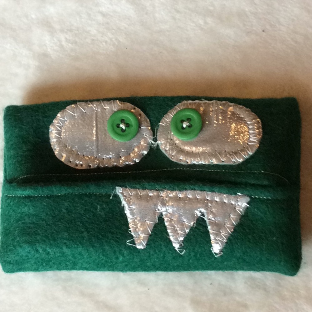 Handmade Felt Pouch Set - Picture 4 of 16